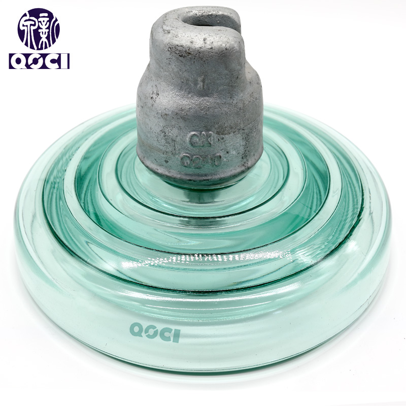 240kN U240B Standard Suspension Glass Disc Insulator for Overhead Transmission Line
