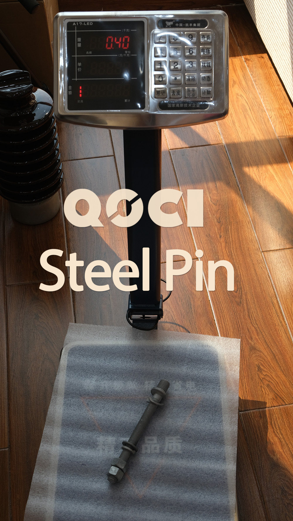 ANSI 57-4 High Voltage Tie Top Porcelain Line Post Insulator(图3)