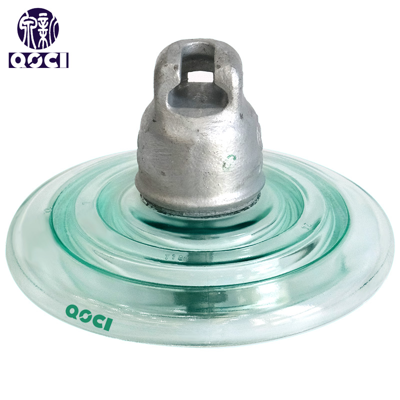 U100BS 100kN Standard Type Toughened Glass Insulator