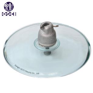 U70BLA Aerodynamic Type Glass Insulators IEC Standard for High Voltage Lines