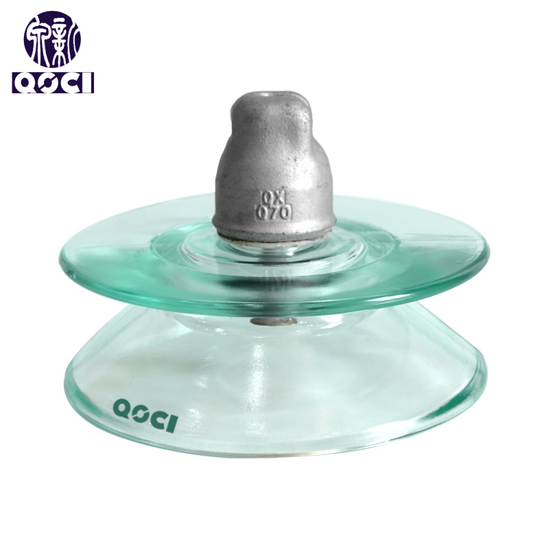 U70BLD External Double-shed Type Glass Insulators IEC Standard for High Voltage Lines
