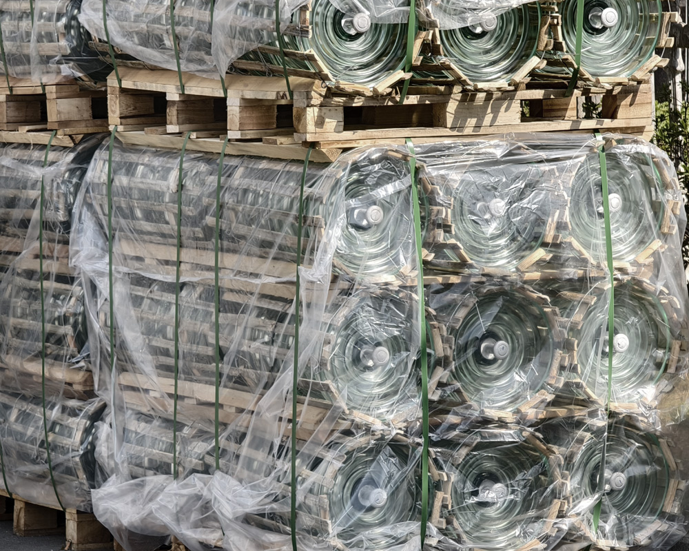 70kn High Voltage Glass Insulator CTV 254 Isolator En Verre U70BL(图11) Packaging method8