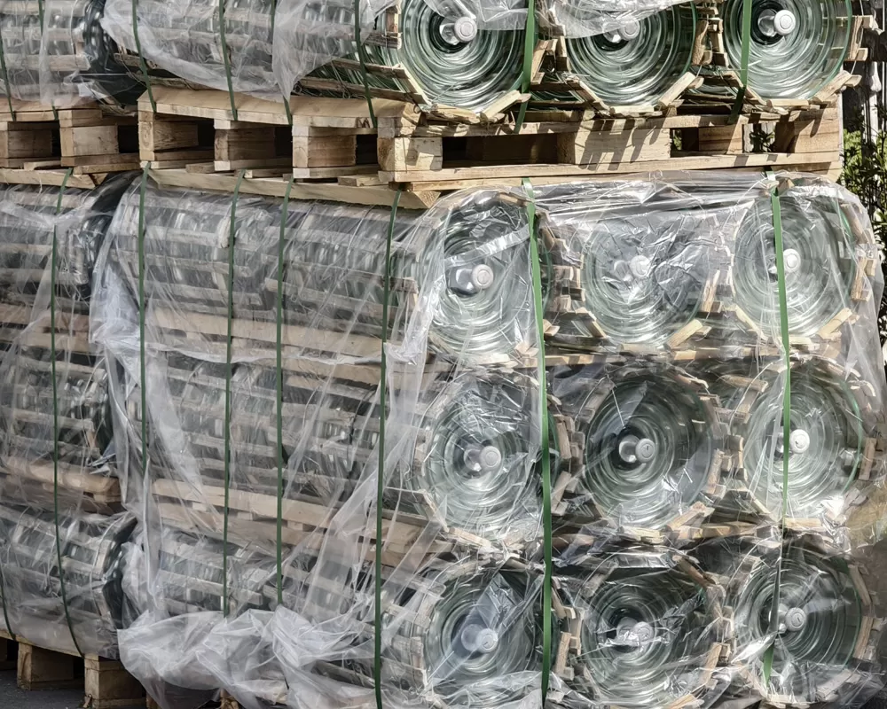 70kn High Voltage Glass Insulator CTV 254 Isolator En Verre U70BL(图11) Packaging method8