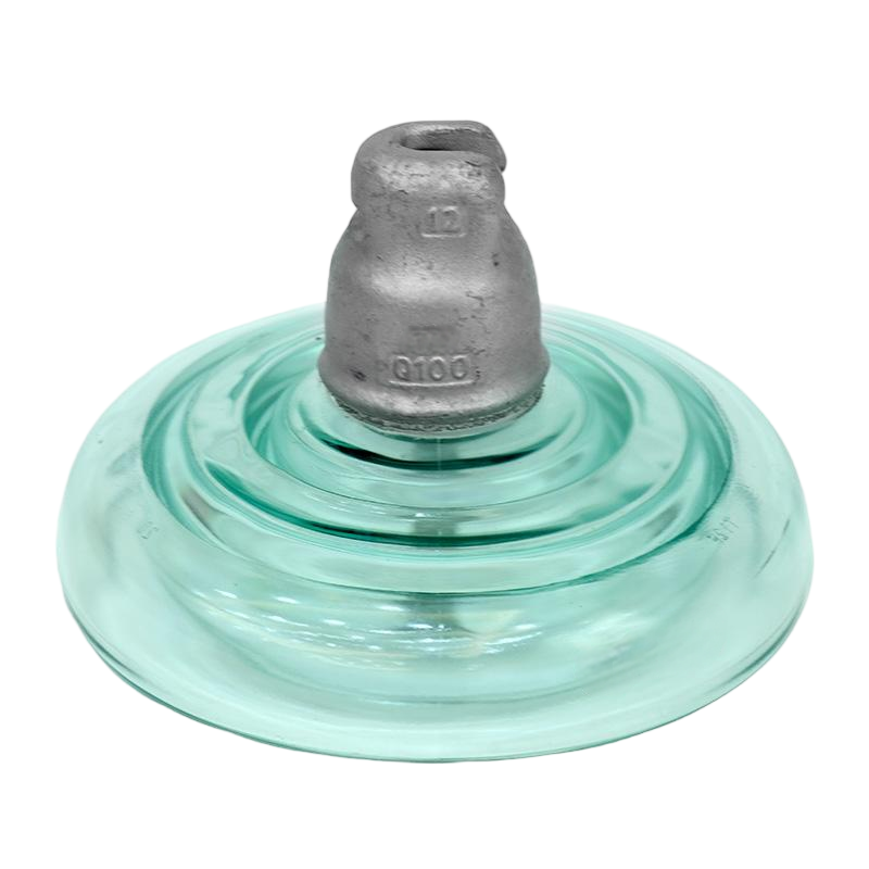 U100BLP 100kN Anti-Pollution Toughened Glass Suspension Disc Insulator