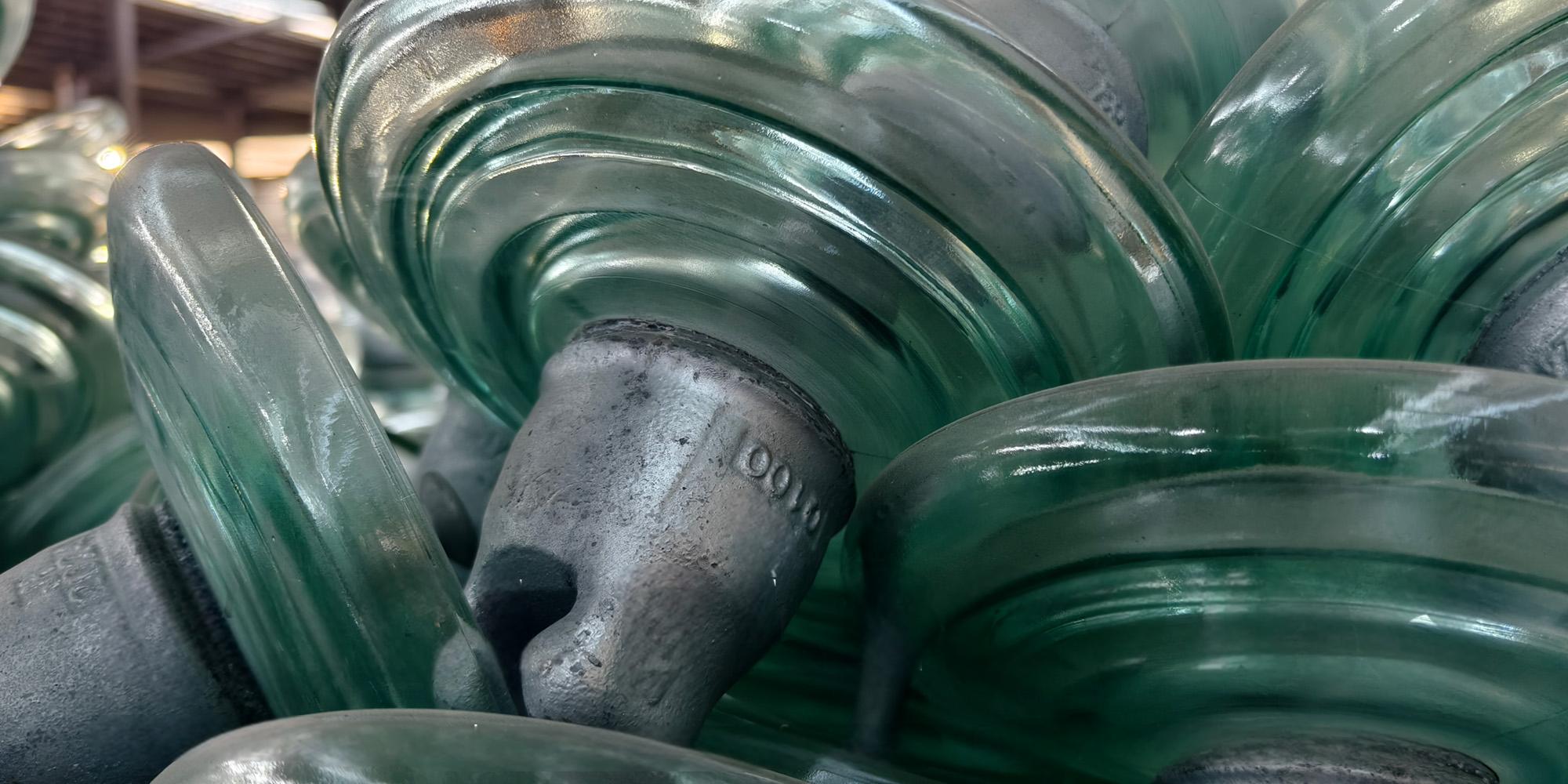 100kn Toughened Glass Insulator Suspension Tension Disc Insulator Anti-Pollution(图3) toughened glass insulator -factory.jpg