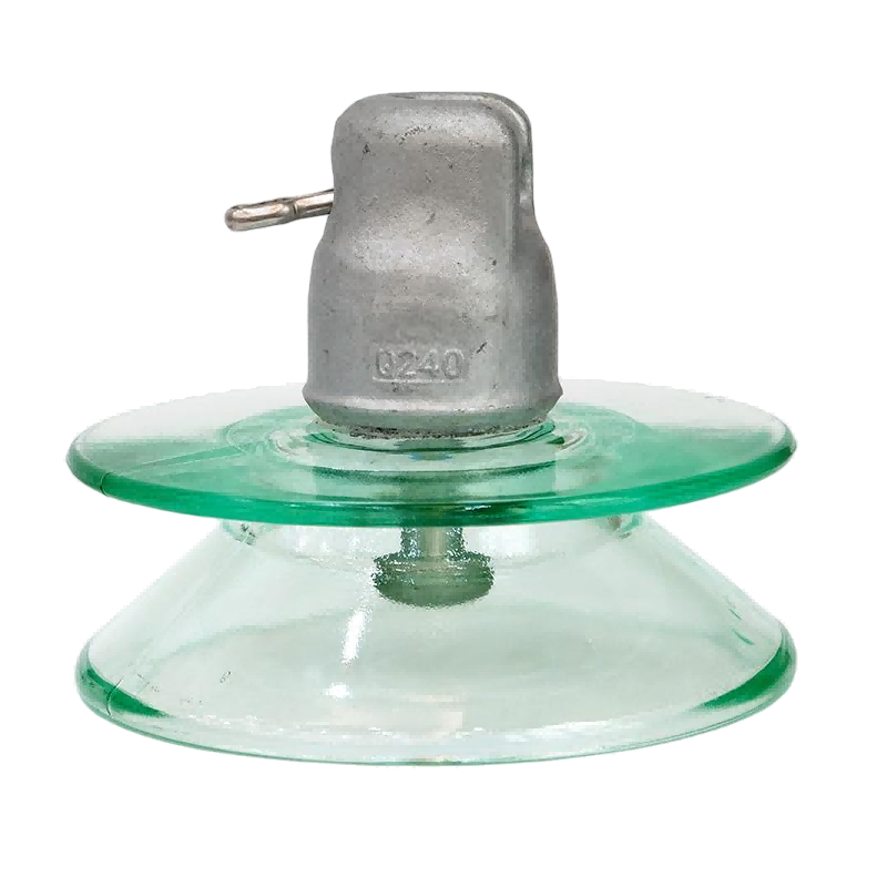 U240BD High Voltage Cap and Pin Type Anti-Fog Glass Isolator Toughened Double Sh