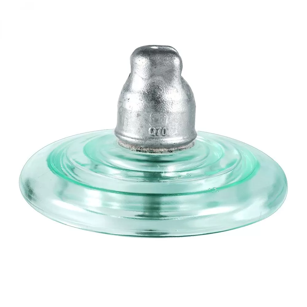 Toughened Glass Disc Suspension Insulator for High Voltage Lines