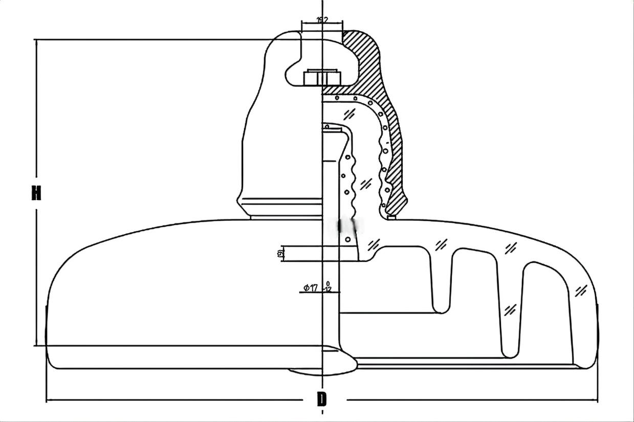 HV glass suspension insulator U160BLP(图1) 1b7e5655-0f3f-4ee9-853c-a52d9c5375ca.jpg