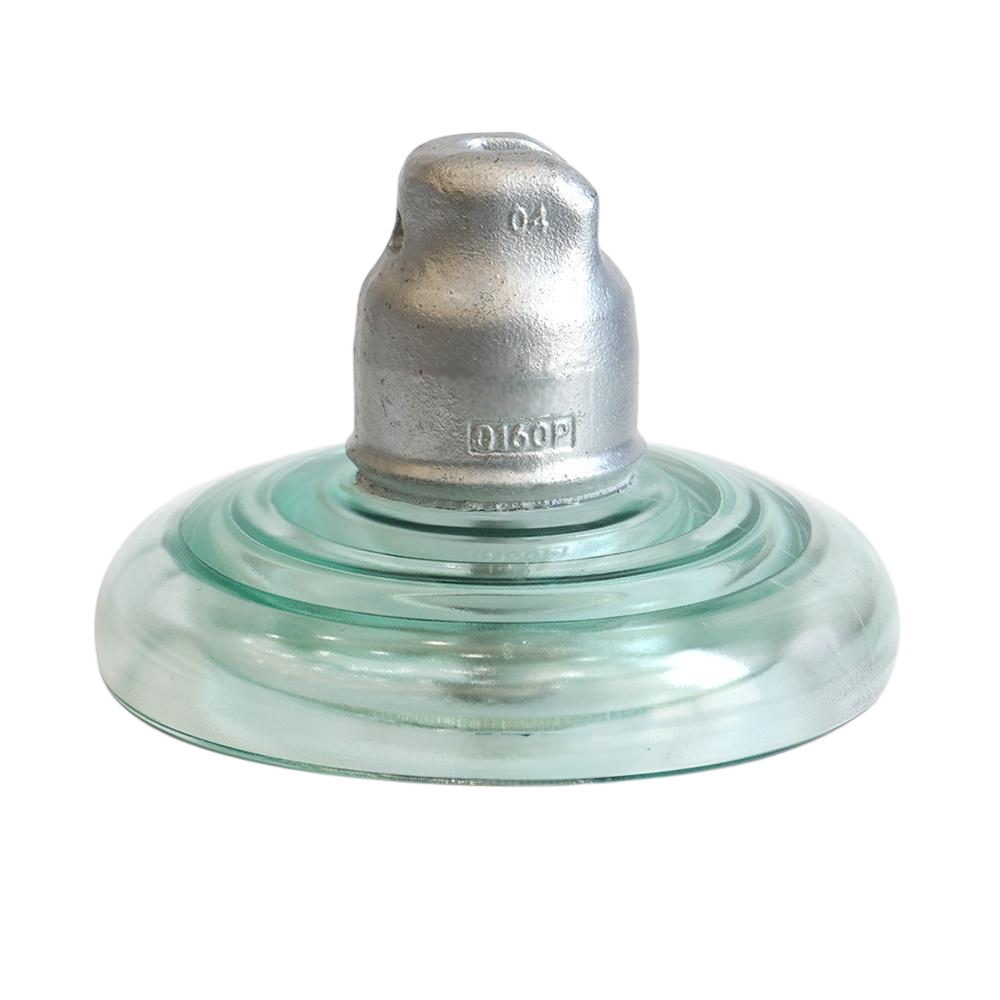 High Voltage Suspension Insulator U160BL Toughed Glass Insulator for Transmissio