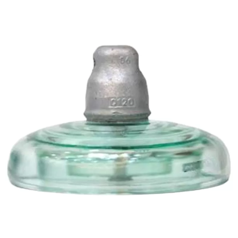 120kN High Voltage Anti-Pollution Toughened Suspension Glass Insulator U120BLP