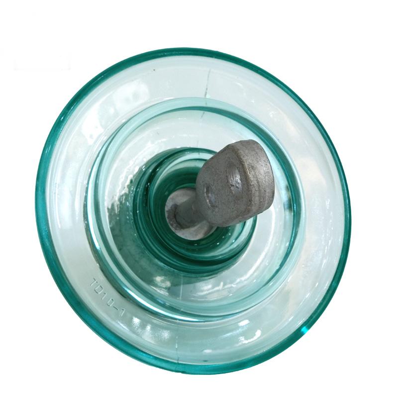 U70C-Ground-wires-Type-Suspension-Glass-Insulator