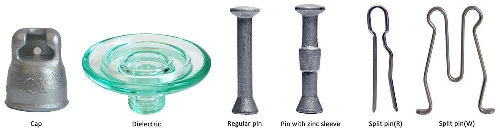 U40B 40kN CTV Glass Insulator, Ø254mm/175mm HTA Type for Power Lines(图2) 0abf2e6a-0f3d-4829-9487-fd2eee67186a.jpg