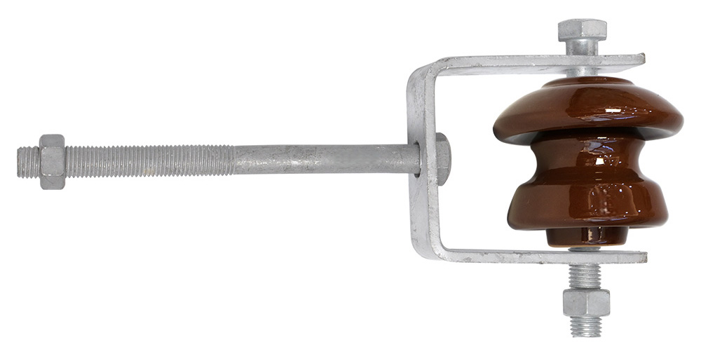 ANSI Standard Shackle Insulator ED-2b with D Iron for Low Voltage LinesFigure 1 ANSI Standard Shackle Insulator ED-2b with D Iron for Low Voltage LinesFigure 1