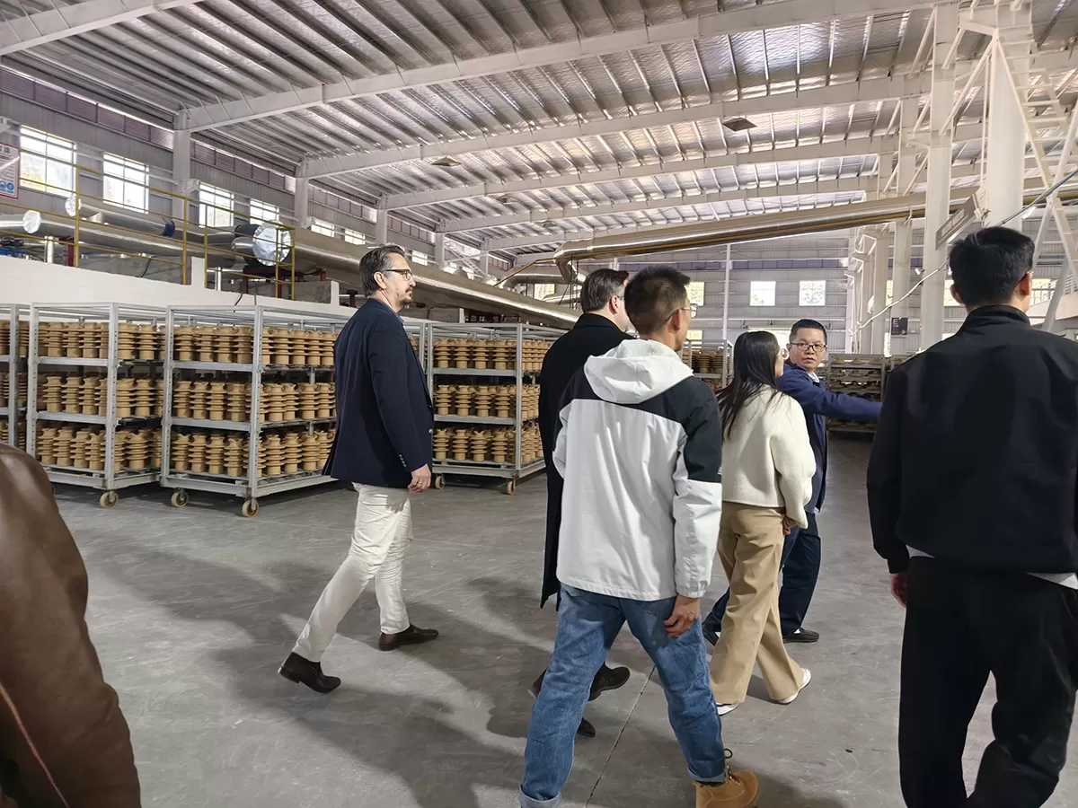 European customers visit Qoci Electric to inspect the glass insulator and porcelain insulator production base(图7) IMG_20251125_135642.jpg